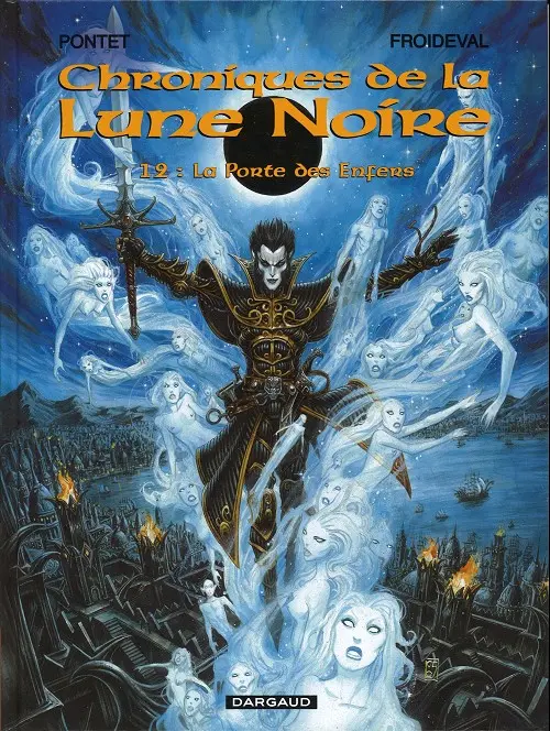 Couverture de l'album Chroniques de la Lune Noire Tome 12 La Porte des Enfers