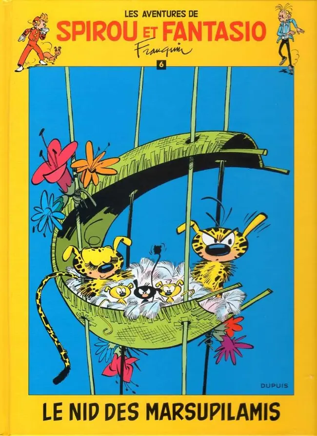 Couverture de l'album Spirou et Fantasio Tome 12 Le nid des marsupilamis