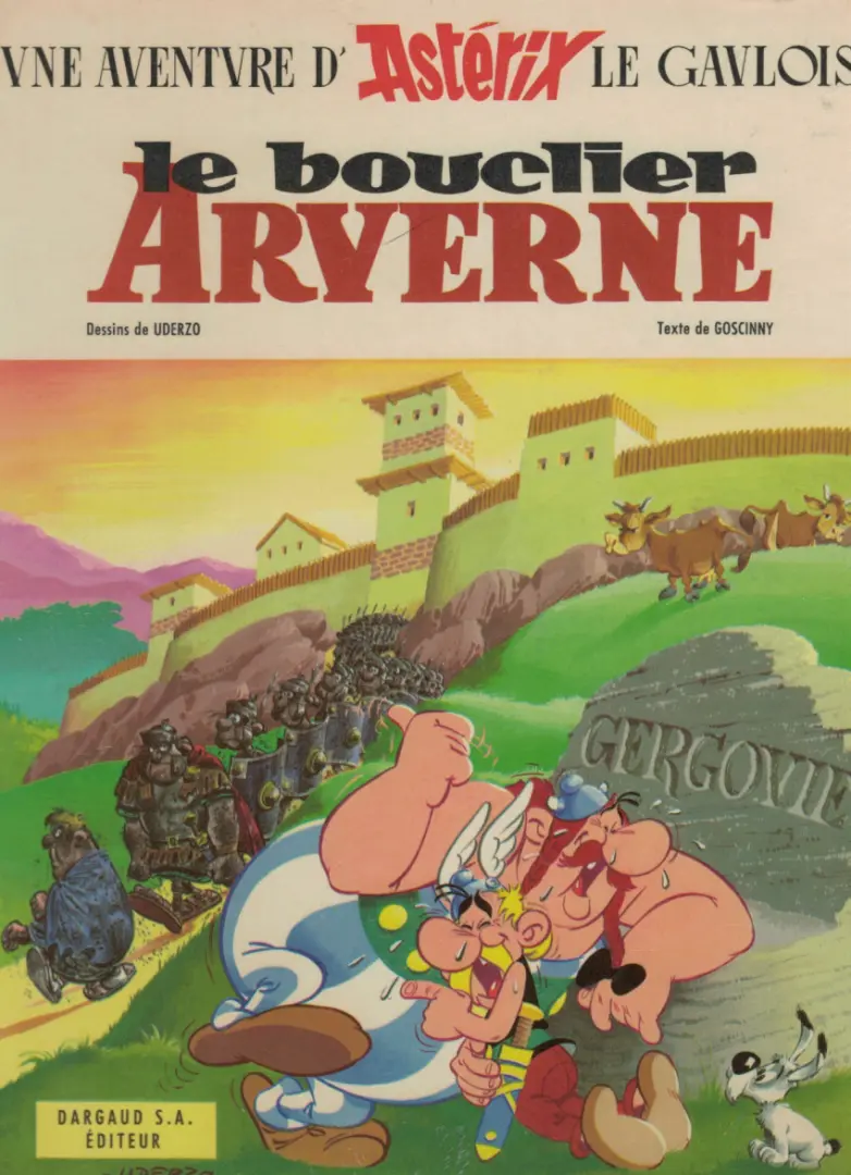 Couverture de l'album Astérix Tome 11 le bouclier Arverne