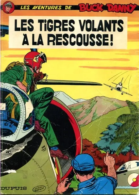 Couverture de l'album Buck Danny Tome 27 Les Tigres volants à la rescousse !