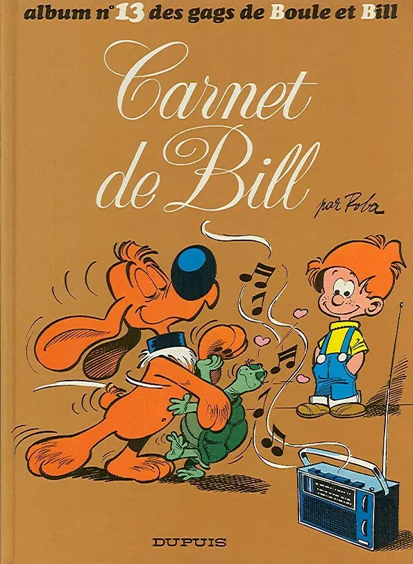 Couverture de l'album Boule & Bill Tome 13 Carnet de Bill