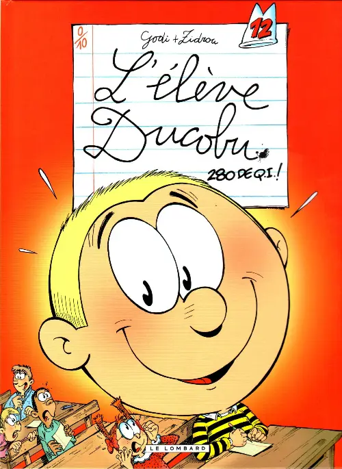 Couverture de l'album L'Élève Ducobu Tome 12 280 de Q.I.!