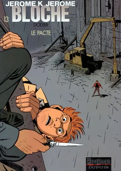 Couverture de l'album Jérôme K. Jérôme Bloche Tome 13 Le pacte