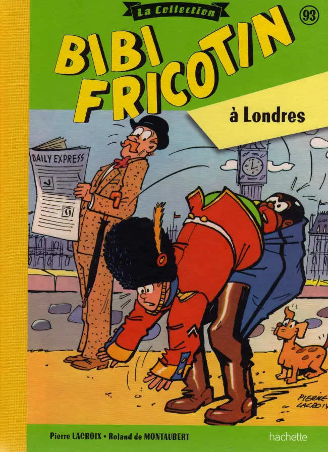 Couverture de l'album Bibi Fricotin Tome 93 Bibi Fricotin à Londres
