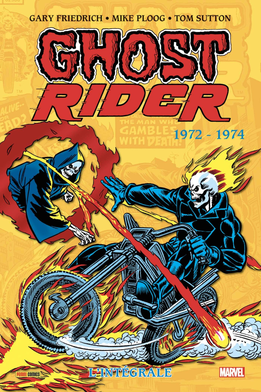 Couverture de l'album Ghost Rider - L'intégrale Tome 1 1972-1974