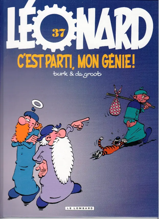 Couverture de l'album Léonard Tome 37 C'est parti, mon génie !