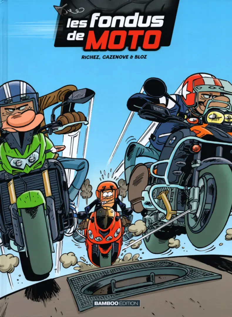 Couverture de l'album Les fondus de moto Tome 4