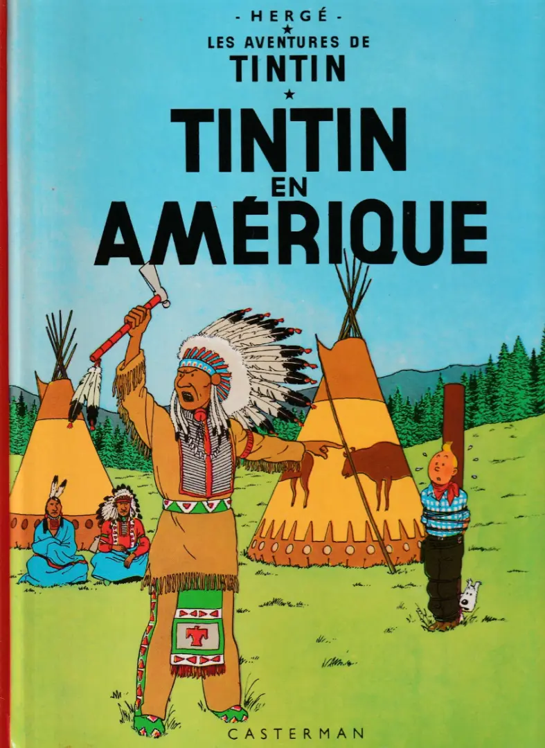 Couverture de l'album Tintin Tome 3 Tintin en Amérique