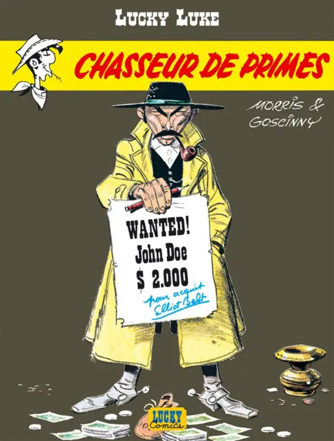 Couverture de l'album Lucky Luke Tome 39 Chasseur de primes