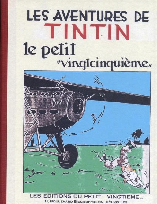 Couverture de l'album Tintin le petit vingtcinquième
