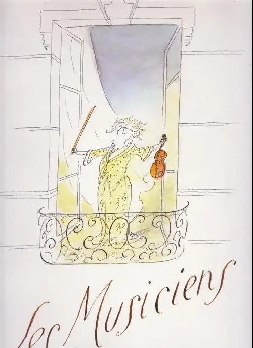 Couverture de l'album Les Musiciens de Sempé