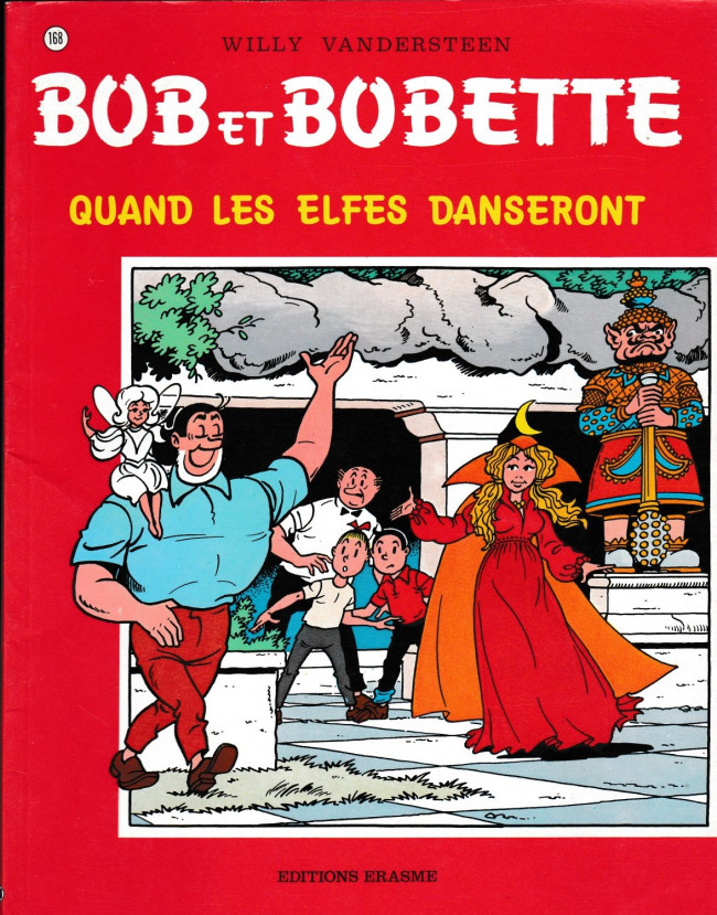Couverture de l'album Bob et Bobette Tome 168 Quand les elfes danseront