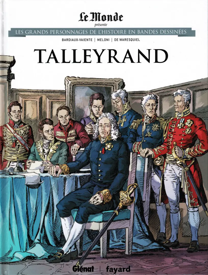 Couverture de l'album Les grands personnages de l'Histoire en bandes dessinées Tome 90 Talleyrand