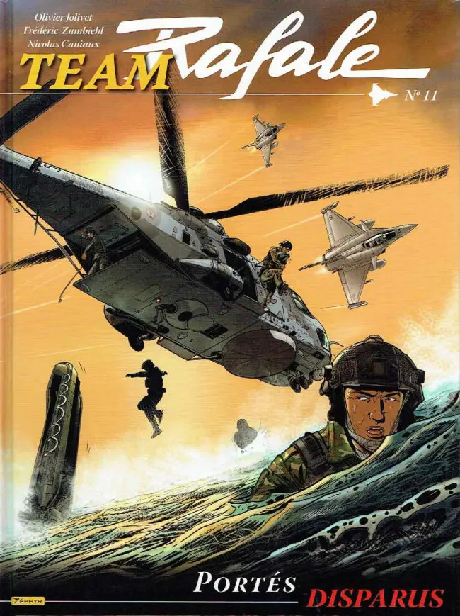 Couverture de l'album Team Rafale N° 11 Portés disparus