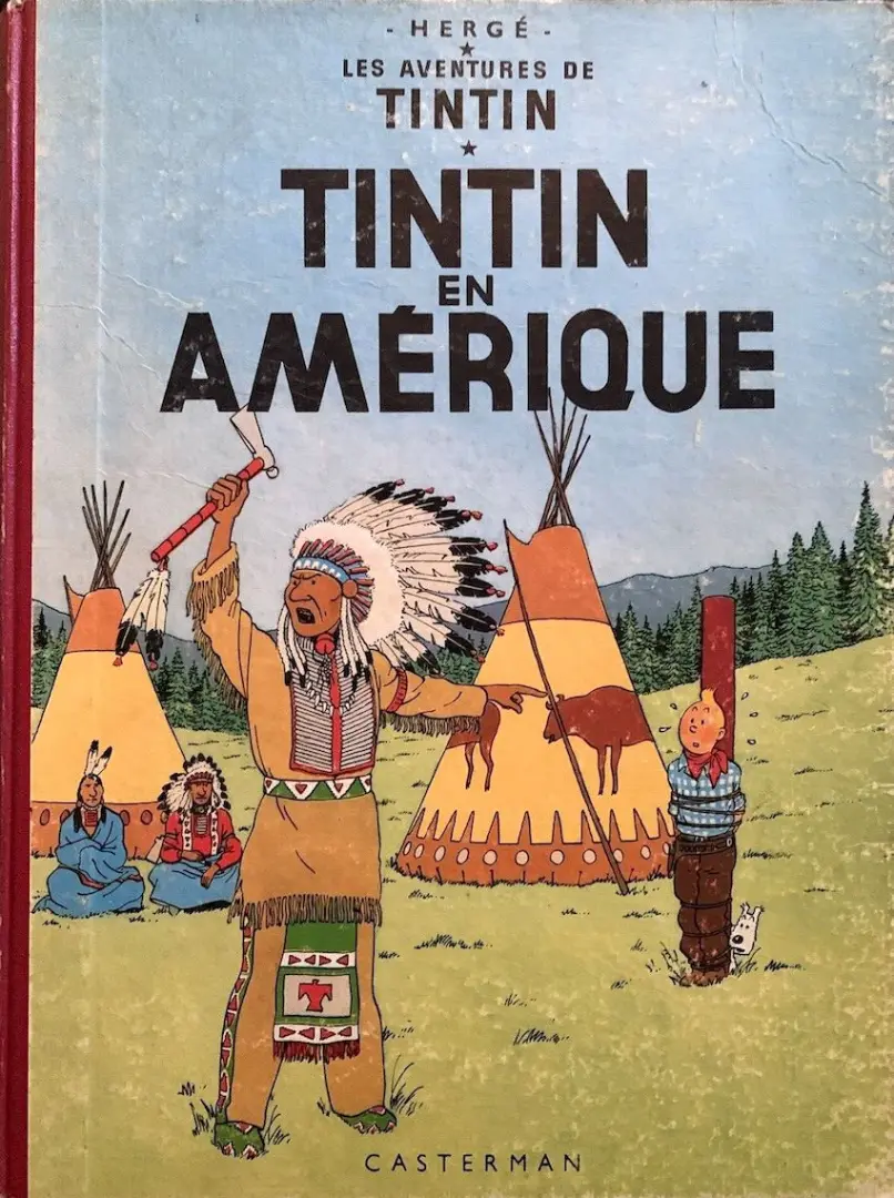Couverture de l'album Tintin Tome 3 Tintin en Amérique