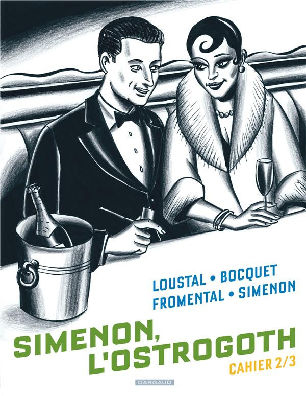 Couverture de l'album Simenon, l'Ostrogoth Cahier 2/3