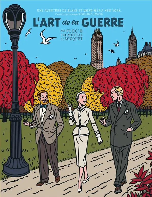 Couverture de l'album Blake et Mortimer L'art de la guerre