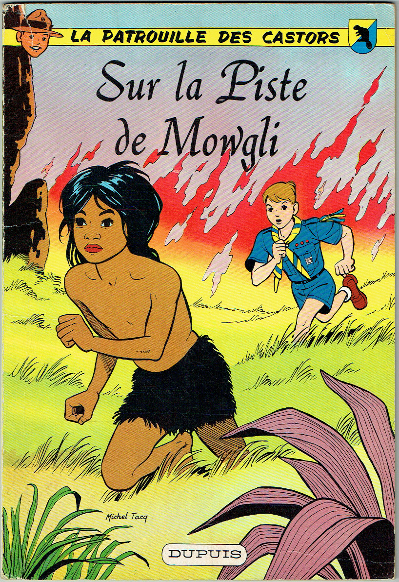 Couverture de l'album La Patrouille des Castors Tome 4 Sur la Piste de Mowgli