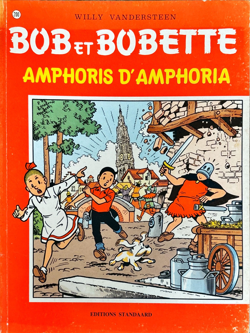 Couverture de l'album Bob et Bobette Tome 200 Amphoris d'Amphoria