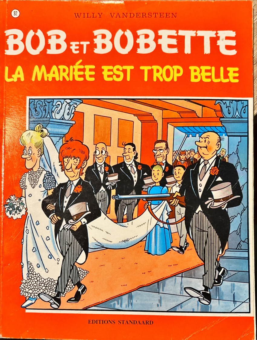 Couverture de l'album Bob et Bobette Tome 92 La mariée est trop belle