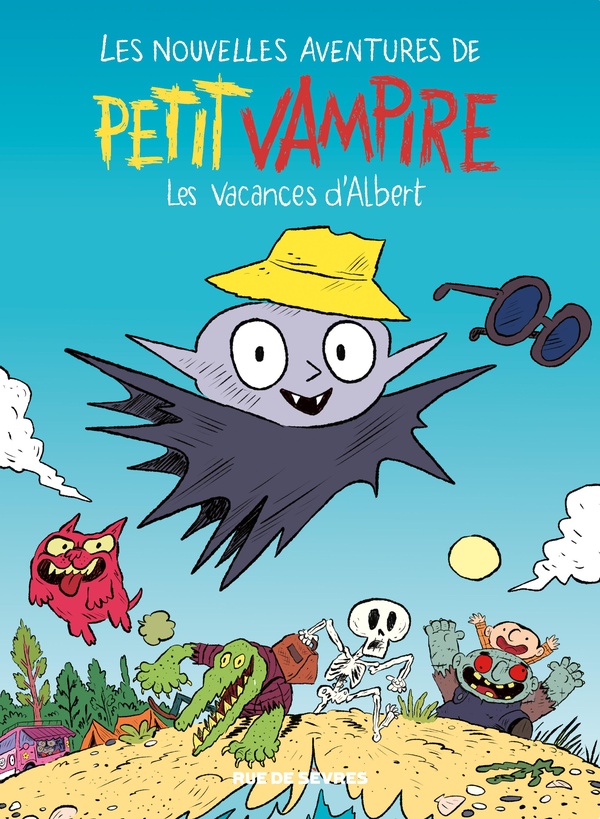 Couverture de l'album Les nouvelles aventures de Petit Vampire 2 Les vacances d'Albert