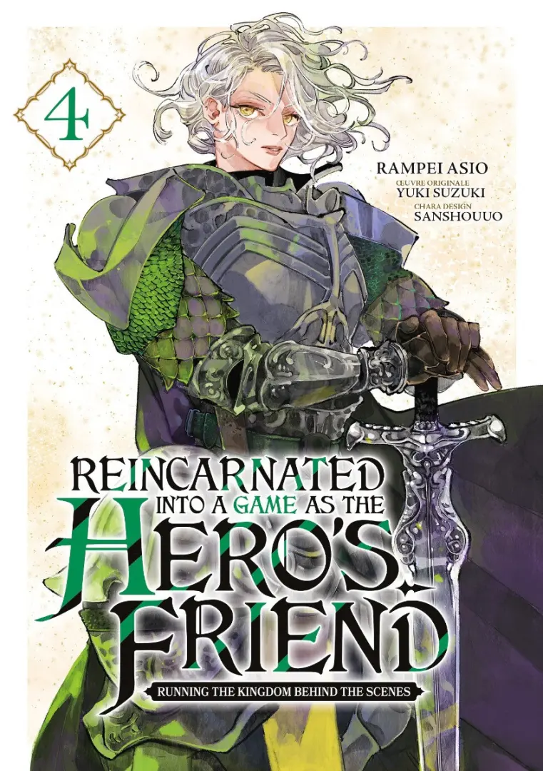 Couverture de l'album Reincarnated into a game as the hero's friend 4