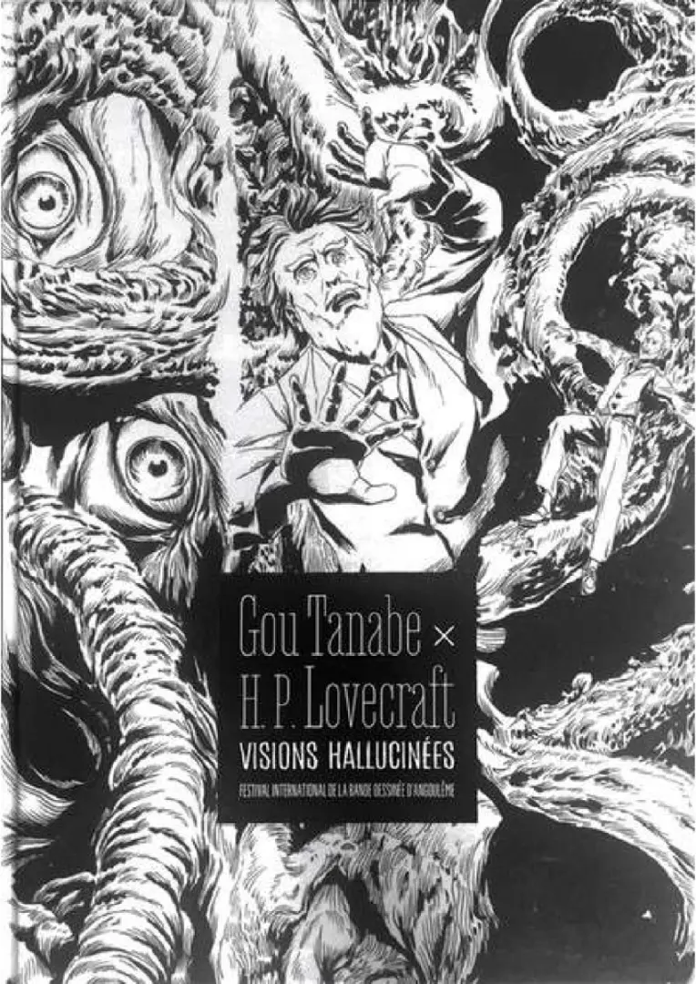 Couverture de l'album Gou Tanabe x HP Lovecraft Visions Hallucinées