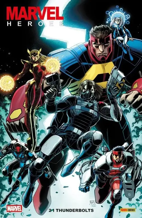Couverture de l'album Marvel Heroes Tome 2 Thunderbolts