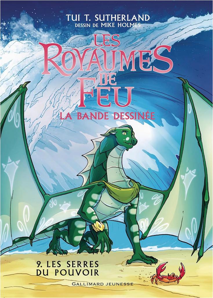 Couverture de l'album Les royaumes de Feu 9 Les Serres du pouvoir