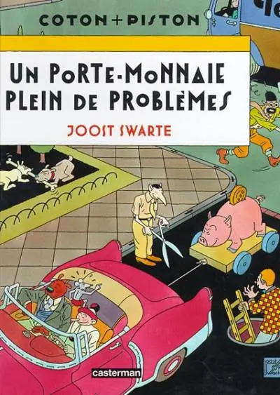 Couverture de l'album Coton + Piston Tome 2 Un porte-monnaie plein de problèmes