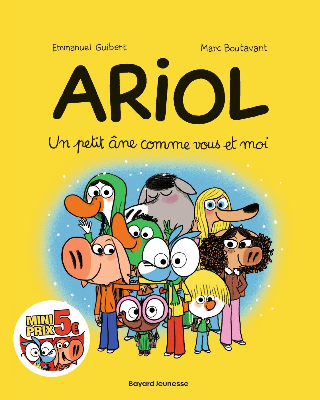 Couverture de l'album Ariol Tome 1 Un petit âne comme vous et moi