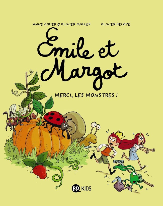 Couverture de l'album Émile et Margot Tome 4 Merci les monstres !