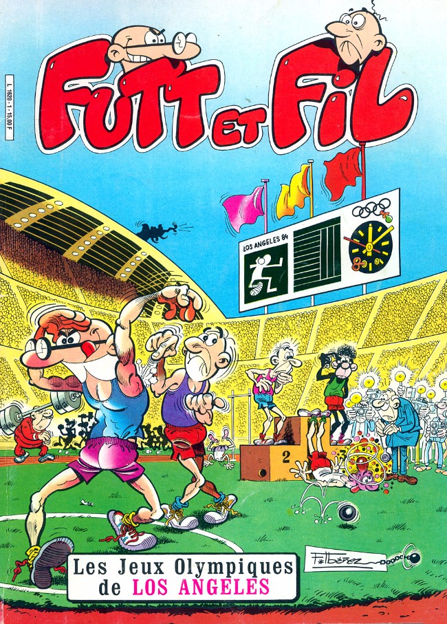 Couverture de l'album Futt et Fil Tome 3 Les Jeux Olympiques de Los Angeles