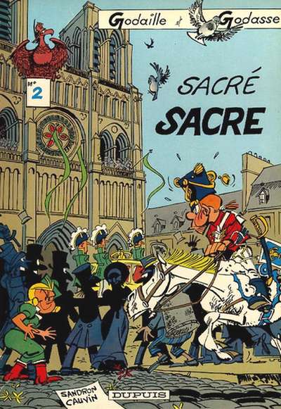 Couverture de l'album Godaille et Godasse Tome 2 Sacré sacre