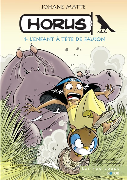 Couverture de l'album Horus Tome 1 L'Enfant à tête de faucon