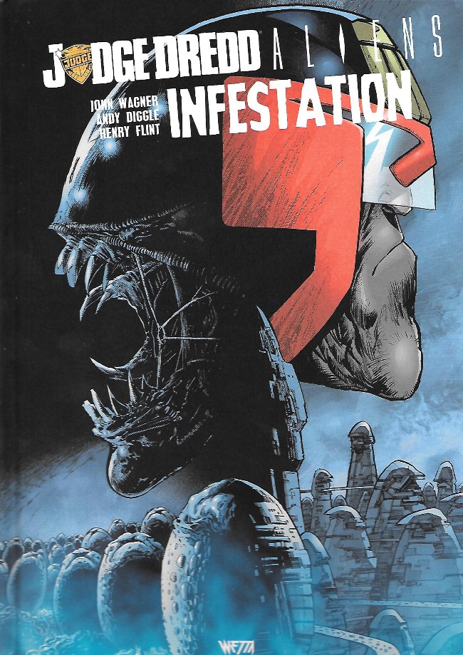 Couverture de l'album Judge Dredd/Aliens/Predator Tome 1 Judge Dredd/Aliens : Infestation