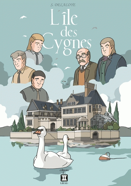 Couverture de l'album Louis et le commissaire Mesnardin Tome 2 L'île des cygnes