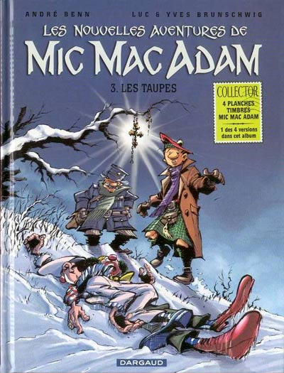 Couverture de l'album Les nouvelles aventures de Mic Mac Adam Tome 3 Les taupes