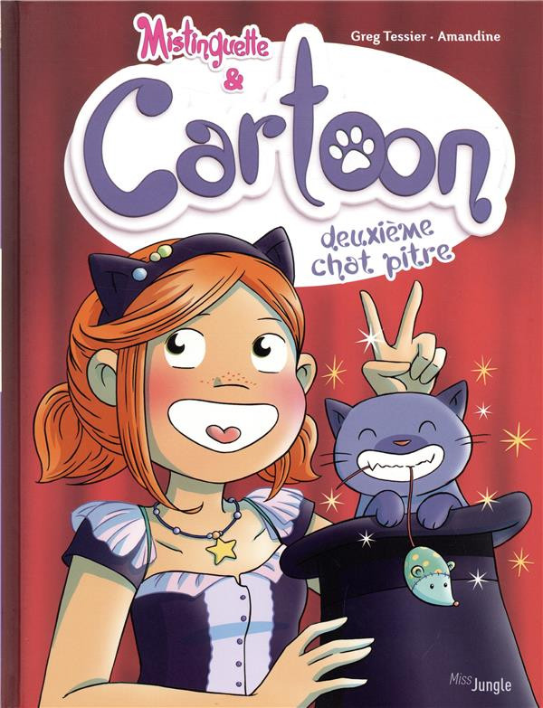 Couverture de l'album Mistinguette & Cartoon Tome 2 Deuxième chat pitre