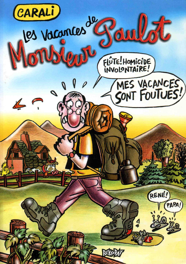 Couverture de l'album Paulot Tome 1 Les vacances de Monsieur Paulot