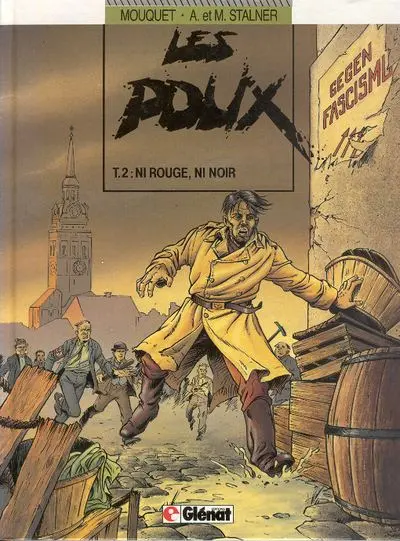 Couverture de l'album Les Poux Tome 2 Ni rouge, ni noir
