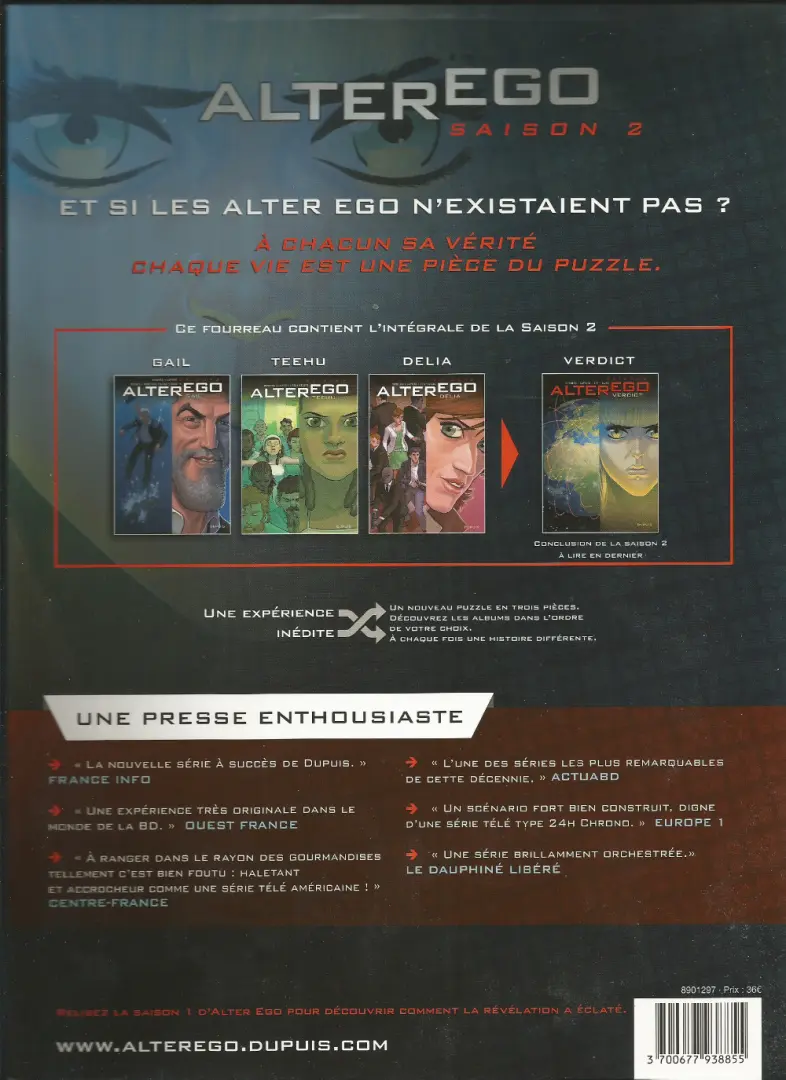 Planche de l'album Alter ego Tome 10 Gail