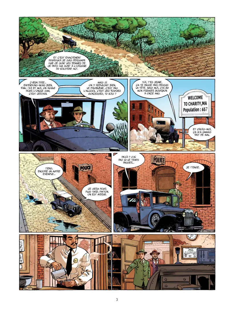 Planche de l'album L'élixir de dieu 2 Deus Ex Alembicus