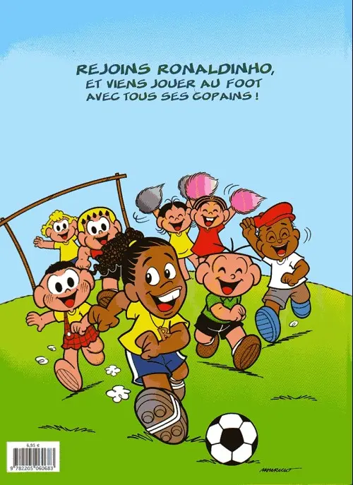 Verso de l'album Ronaldinho Gaucho Tome 2 Vive le foot
