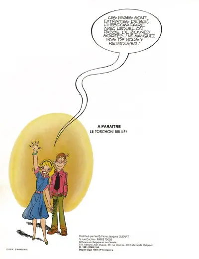Verso de l'album Sylvie Tome 1 Amour, délices et... rogne