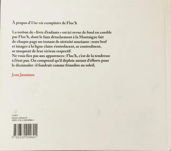 Verso de l'album Où mène la vie ?