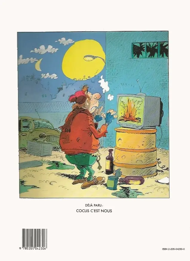 Verso de l'album Téléfaune Tome 2 Ras les masques