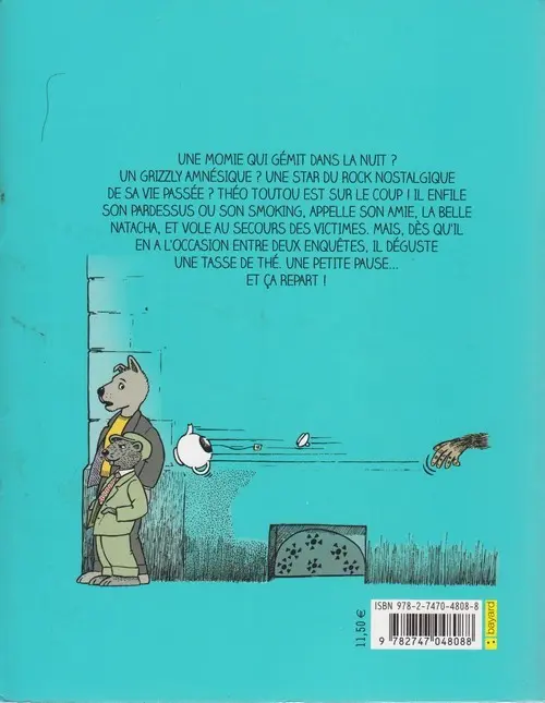 Verso de l'album Théo Toutou Tome 3 Un thé, théo ?