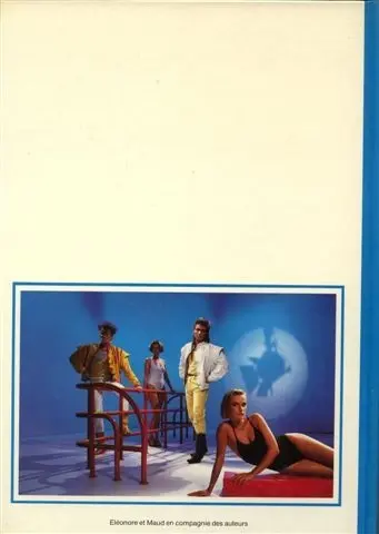 Verso de l'album Le triangle ombilical