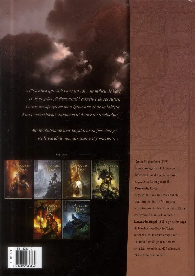 Verso de l'album L'Assassin Royal Tome 7 Gué-de-Négoce
